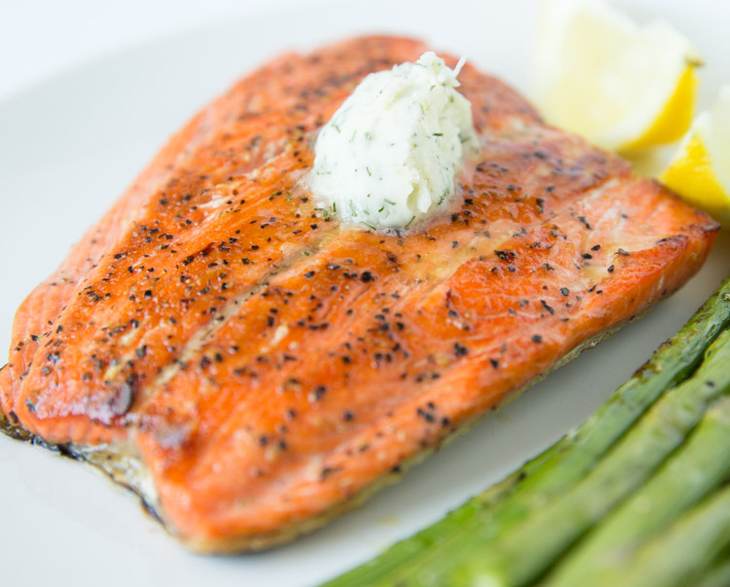 salmon-with-a-dill-butter