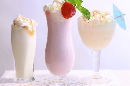 Молочные коктейли - коллекция рецептов