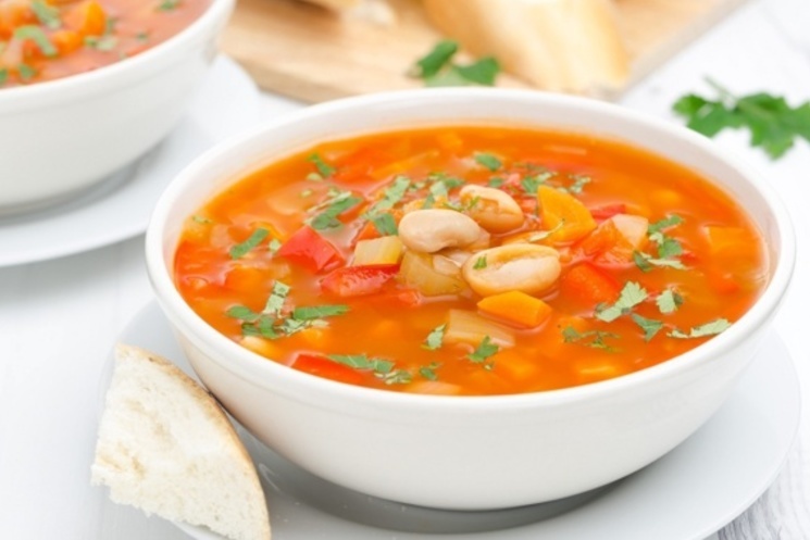 Суп – самое подходящее блюдо для обеда зимой