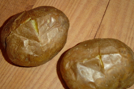 Запеченный картофель с овощами: шаг 2