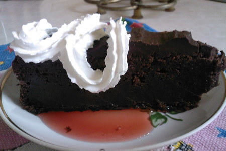 Торт "шоколадное наслаждение" (действительно, безумно вкусный!): шаг 1