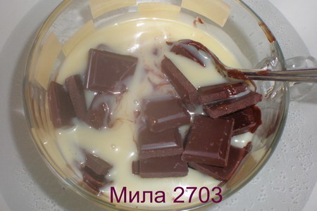 Конфеты «шоколадные трюфели с орехами»: шаг 1