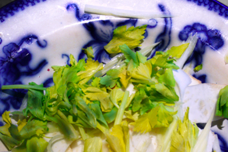 Пирушка сыроедов - салат из сельдерея: шаг 3