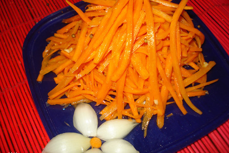 "корейская морковка": шаг 1