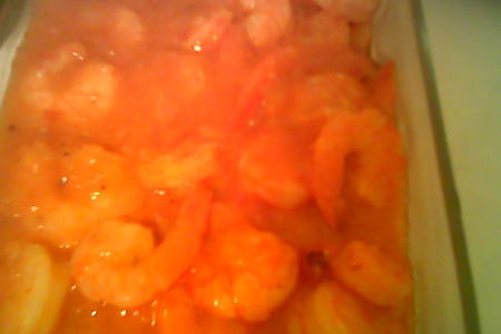Креветки в нежном томатном соусе: шаг 2