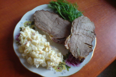Луковый салатик (прекрасное дополнение к мясу): шаг 5