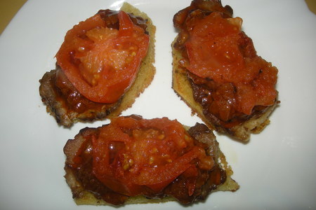 Эскалоп с томатным соусом и чесноком.: шаг 5