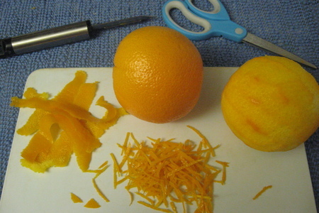 Апельсины в карамели: шаг 1