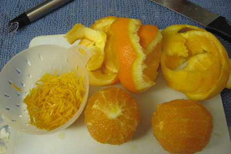 Апельсины в карамели: шаг 2