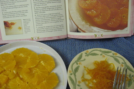 Апельсины в карамели: шаг 3