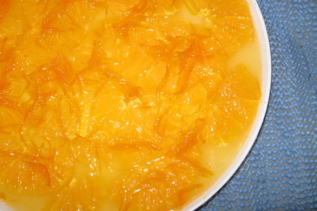 Апельсины в карамели: шаг 4