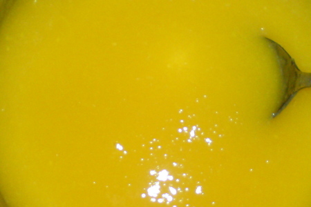 Мраморный крем из манго и сливок: шаг 2