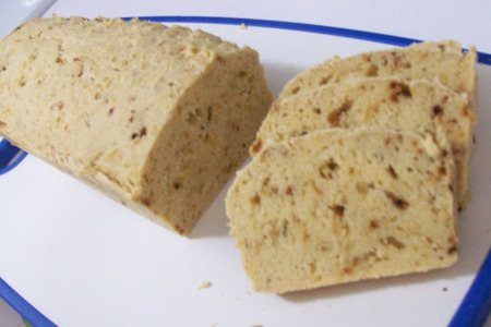 Кукурузный хлеб с луком, чесноком и сыром: шаг 3