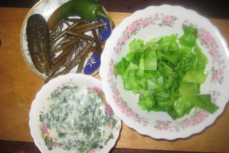 Русско-вьетнамский салат "земля - воздух".: шаг 2