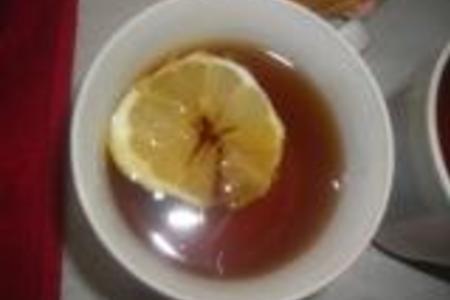 Чайный:) чай с лимоном: шаг 4