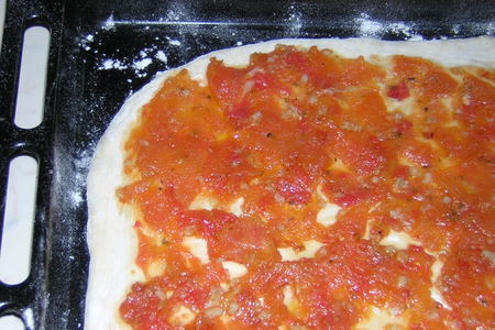 Пицца (тесто на пиве): шаг 2