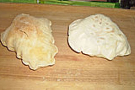 Хлеб с сардинии (pane carasau).: шаг 2