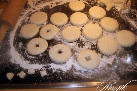 Творожно-рисовые  пышки-пончики: шаг 6