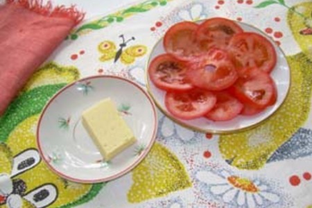 Пангасиус с помидорами и сыром: шаг 2