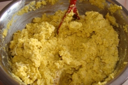 Кукурузный кекс с сыром: шаг 2