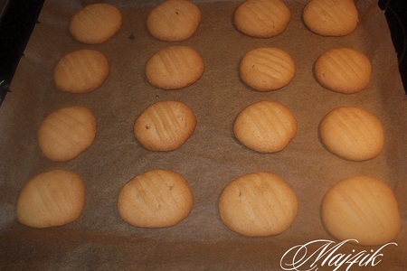 Сладкое печенье "любимое" с кедровыми орешками: шаг 6