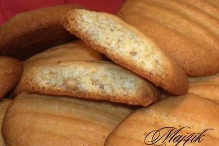 Сладкое печенье "любимое" с кедровыми орешками: шаг 9