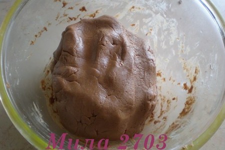 Печенье с молочным шоколадом: шаг 2