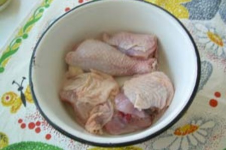 Курица маринованная запеченная: шаг 2