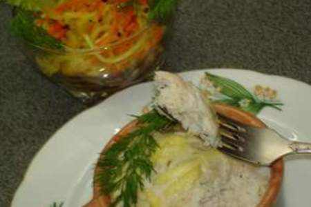 Куриное суфле с овощным спагетти: шаг 8