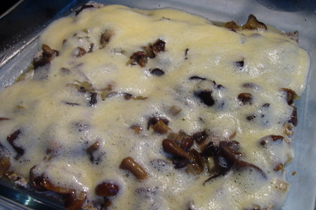 Картофельно-грибная запеканка на хрустящих хлебцах: шаг 4