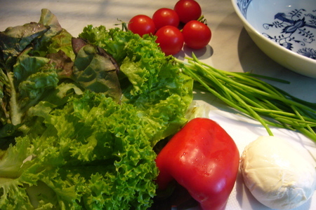 Макаронный салат с моцареллой: шаг 1