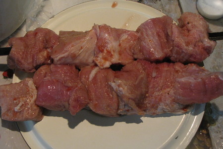Шашлык из телятины и свинины: шаг 1
