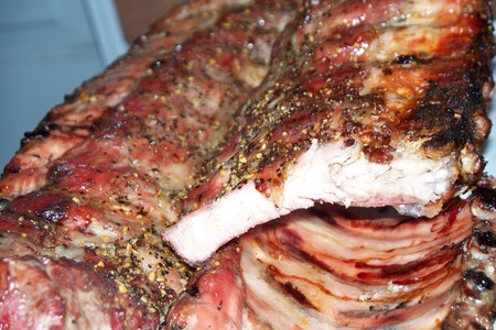 Рёбрышки  свиные на барбекю для ленивых: шаг 5