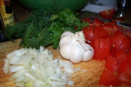 Каштаны в  томатно- чесночном соусе !!!: шаг 2