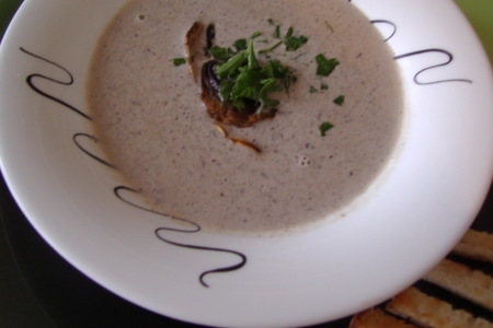 Сырный суп с грибами: шаг 1