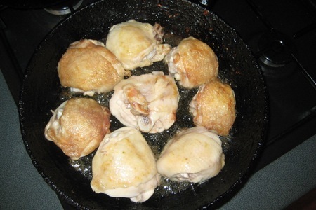 Цыпленок в сметанно-сырном соусе: шаг 2