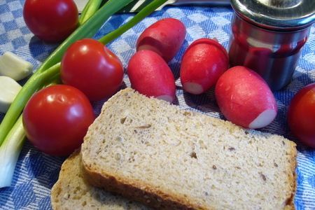 Серый хлеб с семенами льна, кунжута и подсолнечника (для хлебопечки): шаг 3