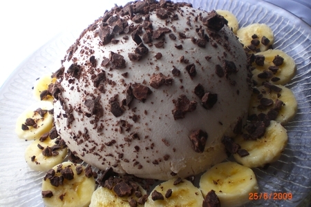 Десерт творожно-йогуртовый с бананом: шаг 7