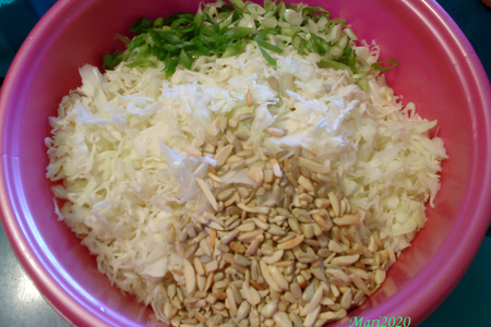 Салат из белокочанной капусты в китайском стиле: шаг 2
