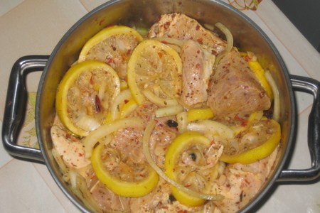 Шашлык из свинины с лимоном: шаг 1