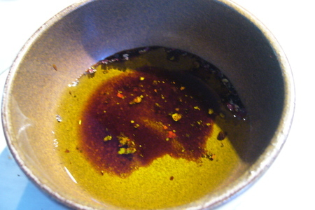 Салат из сырых шампиньонов с руколой: шаг 2
