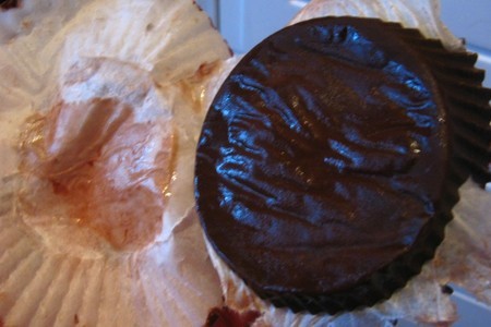 Шоколадные чашечки с клубнично-меренговым десертом: шаг 6
