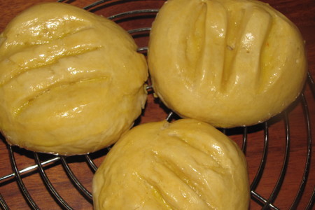 Хлебцы из теста картофельной фокаччи.: шаг 1