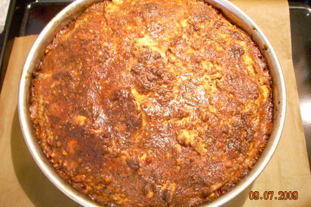 Мясной пирог из лаваша: шаг 6