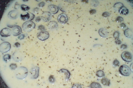 Рубленые котлеты из индейки со сметанно-маслиновым соусом: шаг 7