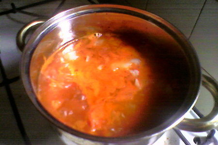 Томатный суп с треской: шаг 4