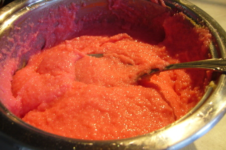 Фламери  (манный пудинг) с вишневым соусом: шаг 4