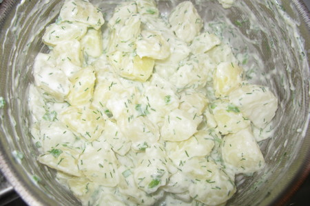 Молодой картофель с зеленью // 2 варианта: шаг 4