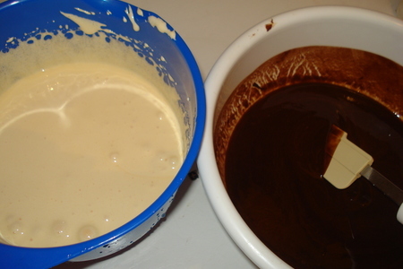 Шоколадный кекс"capricciosa": шаг 1