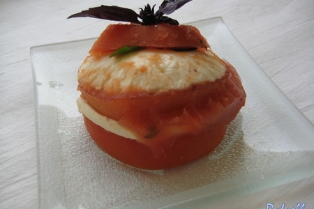 Сырная закуска с помидорами в желе: шаг 4